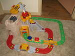 Little Tikes Construction Peak rail and road system