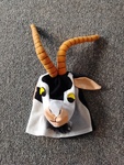 Black & White Goat Hand Puppet