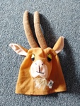 Brown Goat Hand Puppet