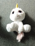 White Unicorn Soft Toy
