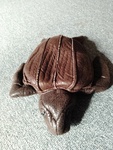Leather Turtle Soft Toy