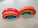 Rainbow Nesting Blocks Set