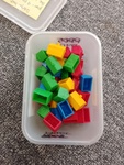 Small Colourful House Pieces