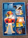 Melissa & Doug Wooden Costume Puzzle (Blue)