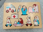 Wooden Doctor Puzzle