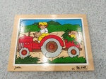 Wooden Tractor Puzzle