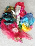 Assorted Colourful Scarves