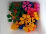 Interlocking Bristle Blocks