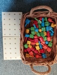 Geometric Pegs & Peg Boards