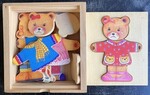 Toy bear dress up 18 piece puzzle (superseded to 985)