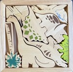 Dinosaurs 8 piece frame puzzle