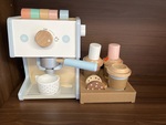 Coffee machine playset