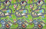 City streets play mat