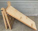 Pikler climbing frame and ramp