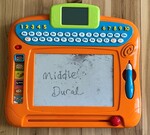 Magnetic doodler and learning board