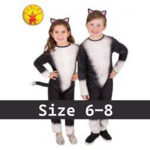 Cat costume size 6-8 years