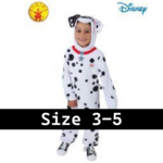 Disney 101 Dalmatians costume 3-5 years