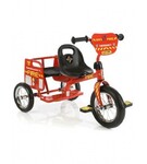 Tandem fire engine trike with direct pedals
