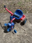 PAW Patrol trike with direct pedals and bucket