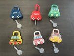Vehicles lock set