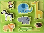 Wild animals 8 piece inset puzzle