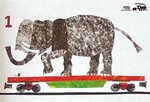 Elephant 12 piece puzzle