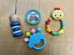 Rattle set of 4