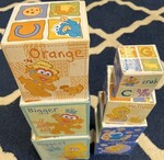 Stacking and nesting blocks (see 003)