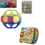 Animal Rattle Early Learning Kit
