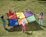 Rainbow parachute
