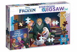 Disney Frozen 100 piece puzzle and book set