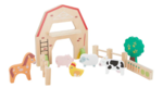 Wooden farm playset