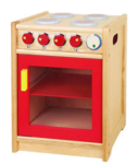 Wooden Play Stove