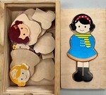 Wooden puzzle kit