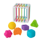 Inny bin with 6 silicone shapes