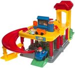 Little People ramps around garage