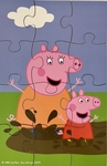 Peppa Pig and Mummy 12 piece puzzle