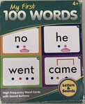 My first 100 words Letters and sounds flash cards