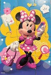 Minnie Mouse 12 piece puzzle