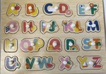 Alphabet 18 piece peg puzzle