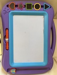 Magna doodle with shaped stamps