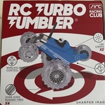Remote controlled turbo tumbler car