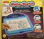 Alpha sketch light up centre