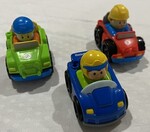 Little People wheelies car bundle 1
