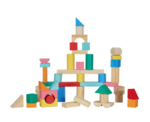 Wooden blocks set