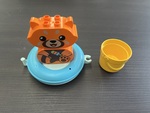 Duplo red panda bath (superseded)