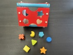 Wooden shape sorter kit