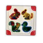 Shape sorter activity cube