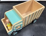 Truck with peg doll driver