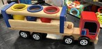 Wooden construction vehicles bundle